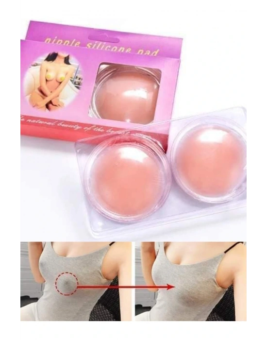 Göğüs Meme Ucu Kapatıcı Gizleyici Yapışkanlı Silikon Bant