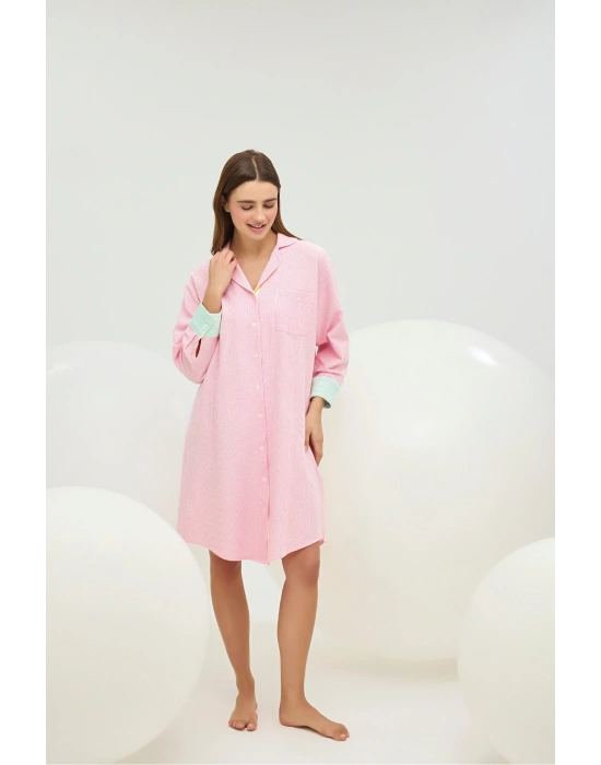 16854 KADIN GÖMLEK ELBİSE