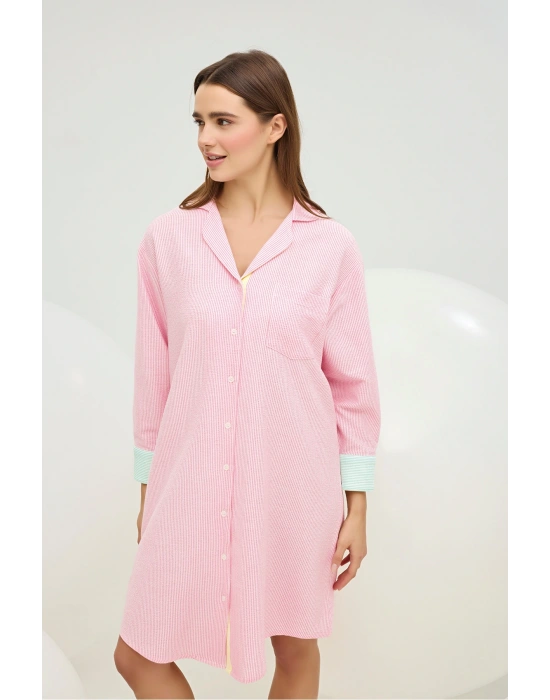 16854 KADIN GÖMLEK ELBİSE