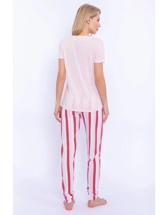 Summer Toz Somon Kadın Slim Fit Homewear