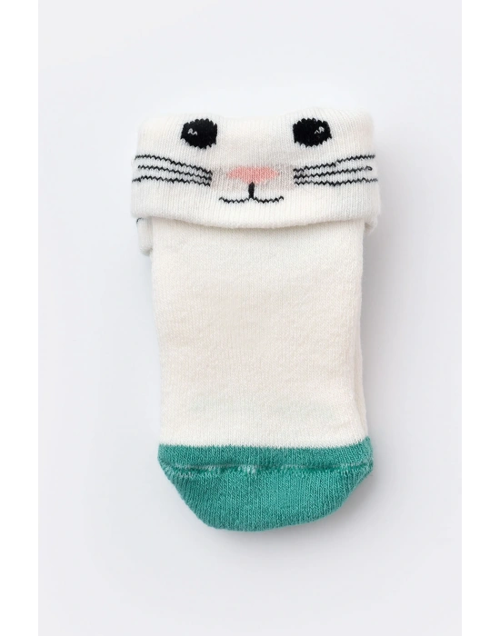 Cunning Cat Havlu Bebek Çorabı 68375