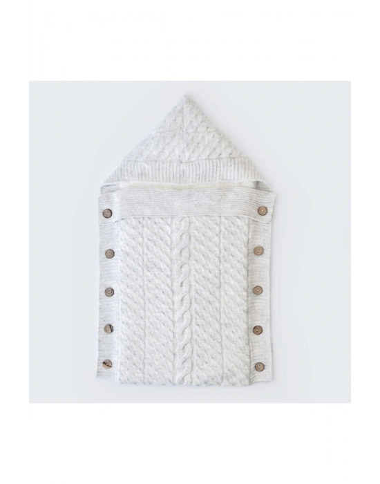 Bi Baby Içi Welsoft Dışı Örgü Kundak Battaniye