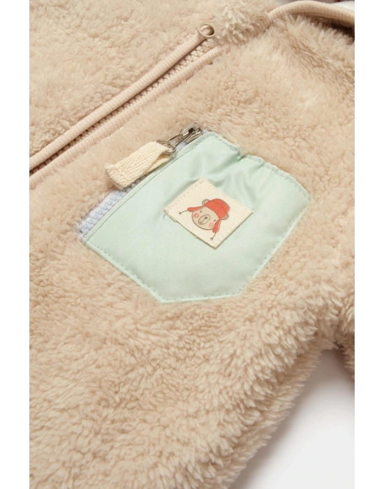 Happy Bej Kampçı Hırka