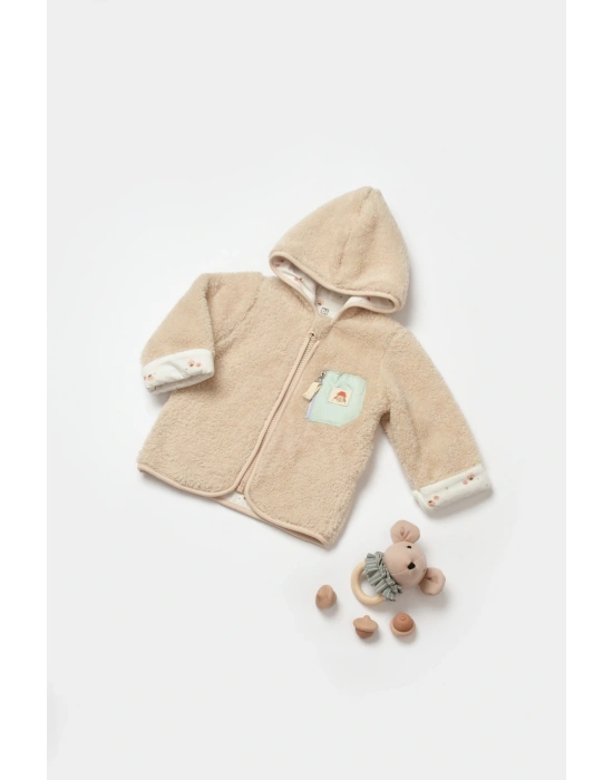 Happy Bej Kampçı Hırka