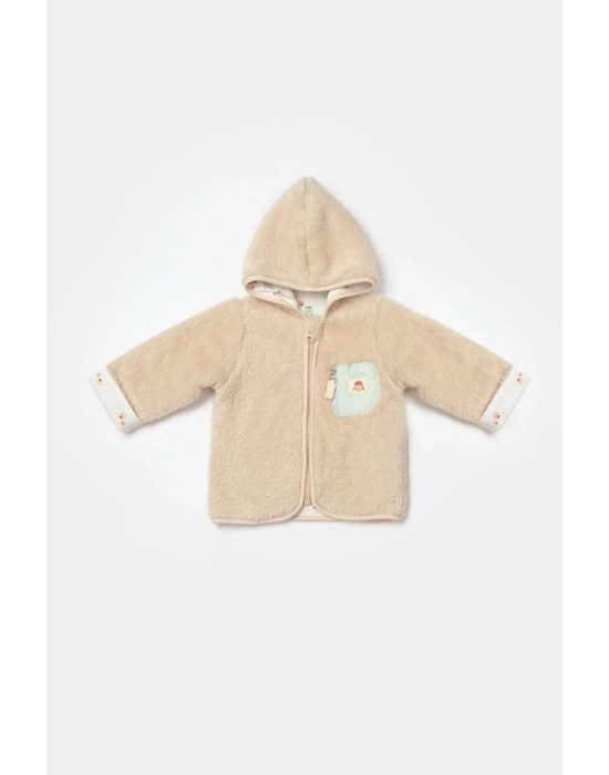 Happy Bej Kampçı Hırka