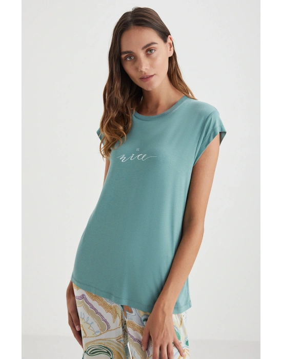 Büyük beden kapri takım