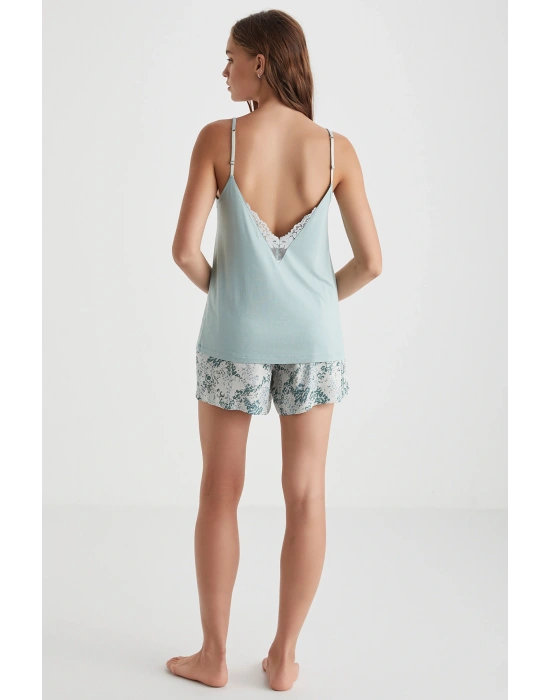 Yumuşak dokulu şort takım