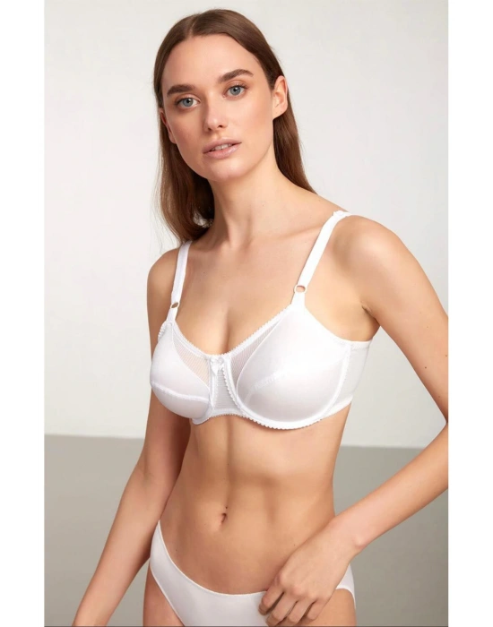 Nelly Toparlayıcı Sütyen Beyaz.