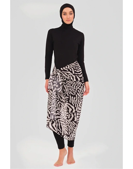 Eva Desenli Etek Pareo DLX-7089