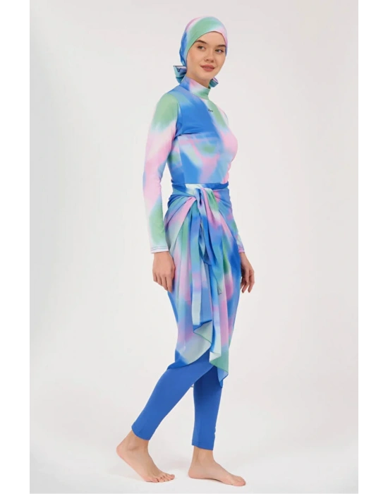 Yansıma Desenli Etek Pareo DLX-7080