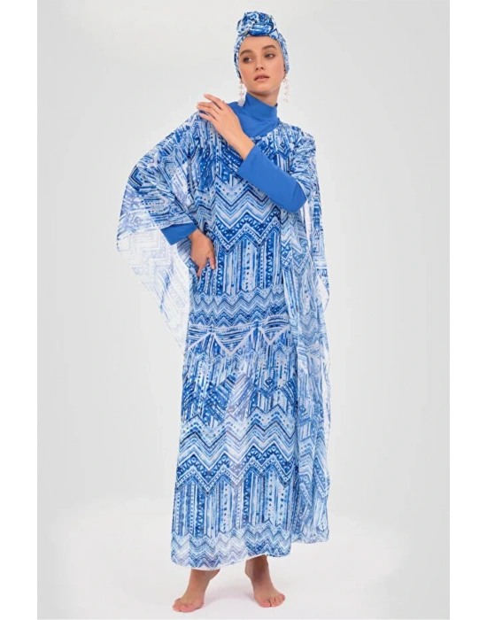 Su Desenli Pareo DLX-7054