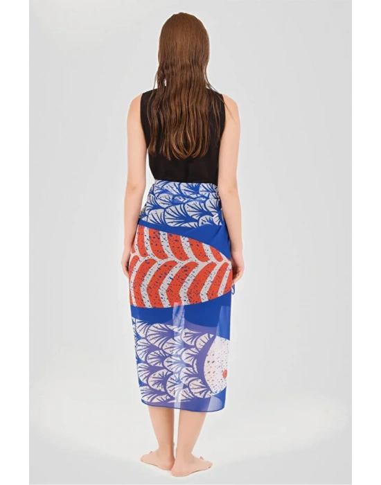 Neva Desenli Etek Pareo DLX-7085