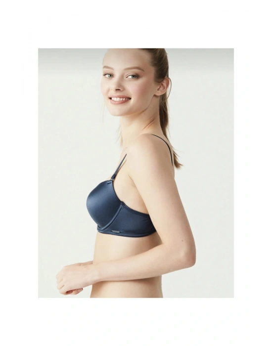 Kadın Lacivert Kulaksız Içi Boş Sütyen Us.01.66142