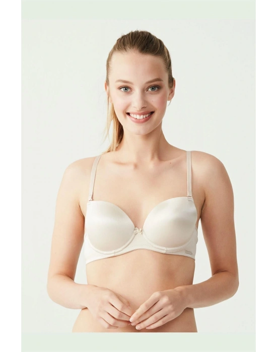 - Kadın Ten Kulaksız Içi Boş Sütyen 66142