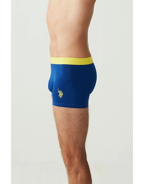 Pamuklu & Likralı, Çok Renkli Erkek 3lü Boxer Set 80170