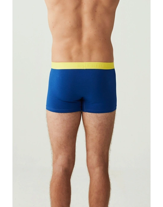 Pamuklu & Likralı, Çok Renkli Erkek 3lü Boxer Set 80170