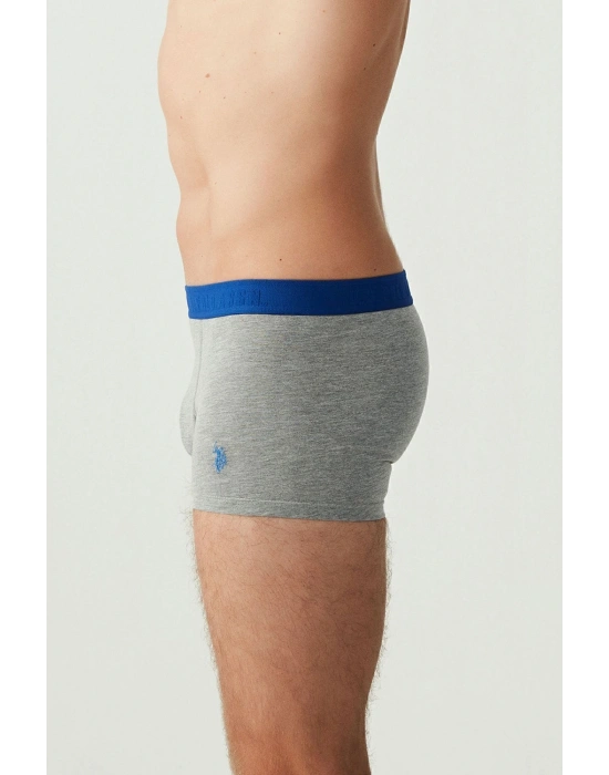 Pamuklu & Likralı, Çok Renkli Erkek 3lü Boxer Set 80170