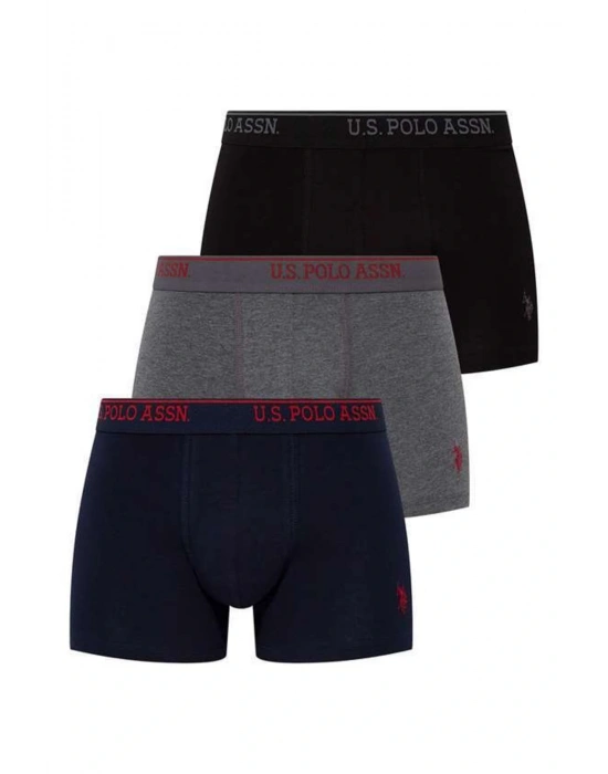 U.s. Polo Assn 80097 Erkek boxer 3lü Paket