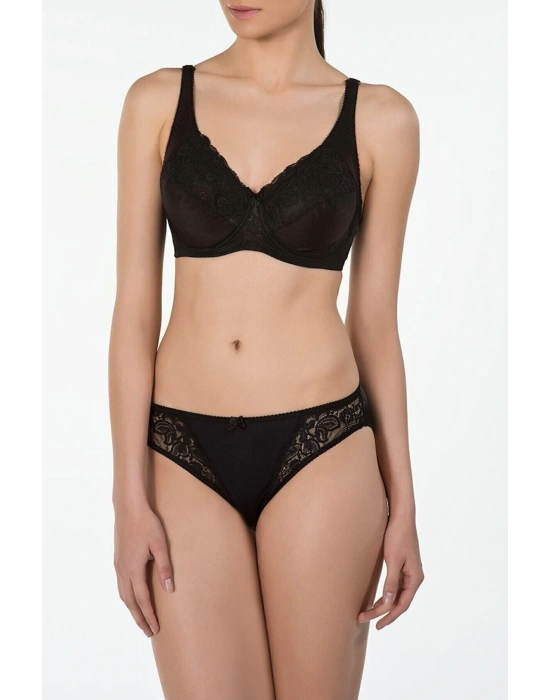 Rosenna Rahat Askılı Toparlayıcı Sütyen Siyah