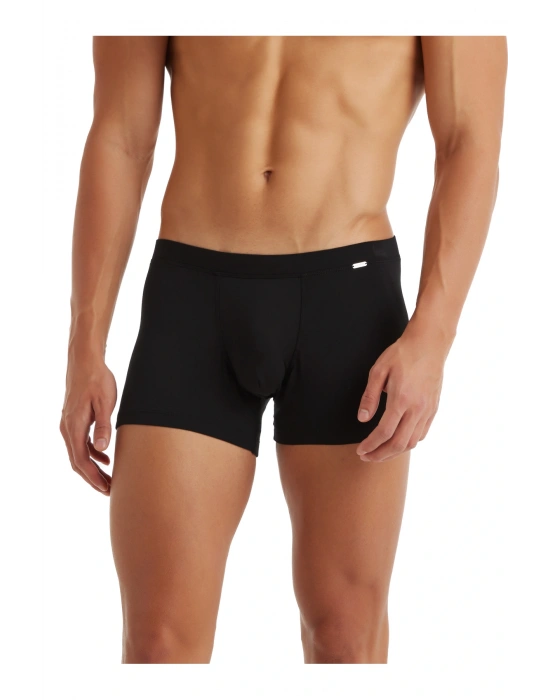 Erkek Modal Elastan Boxer Silver 9310 - Siyah