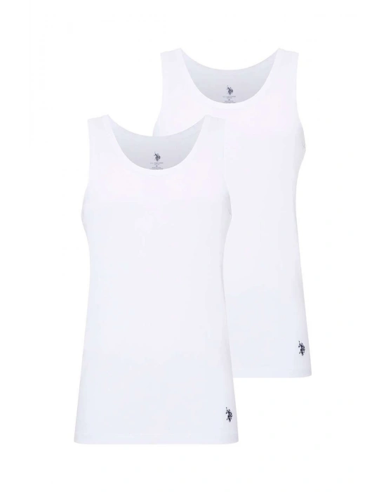 Erkek 80441 Beyaz 2 Li Atlet