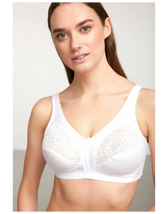 Barbara Beyaz Kapsız Ve Telsiz Toparlayıcı Sütyen