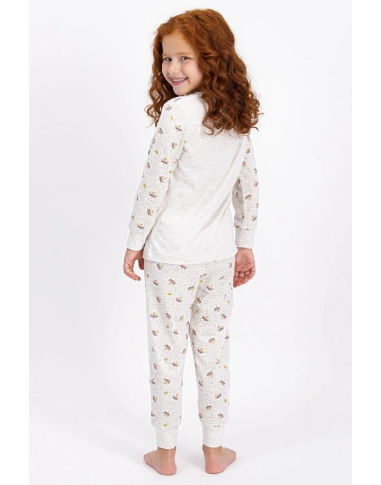 Rolypoly Sweet Winter Kremmelanj Kız Çocuk Pijama Takımı