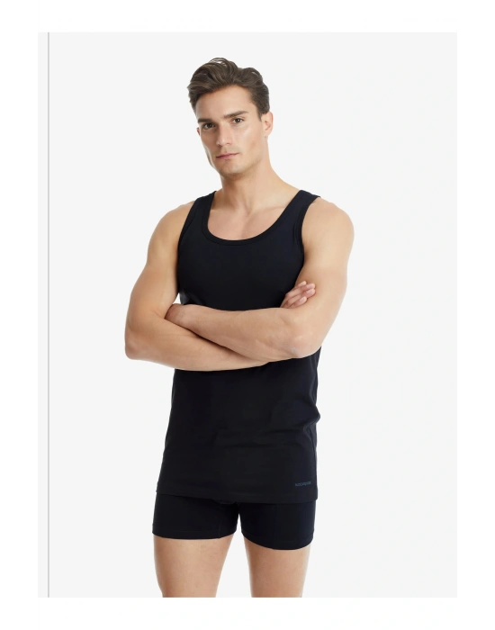 Erkek Atlet Tender Cotton 9238 - Siyah