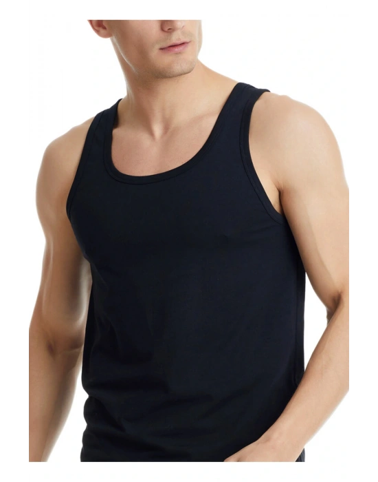 Erkek Atlet Tender Cotton 9238 - Siyah