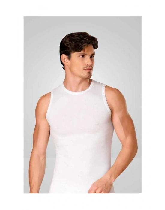 Erkek Likralı Süprem Kolsuz Bisiklet Yaka 1026