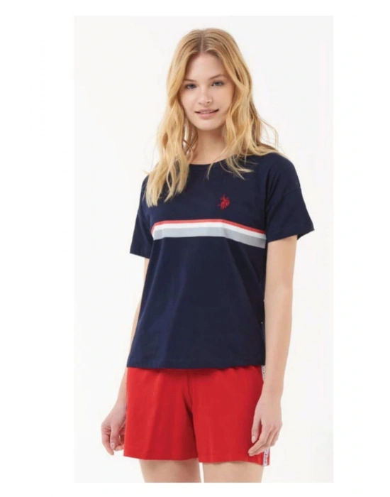 Kadın T-shırt Şort Takım 21y 16514