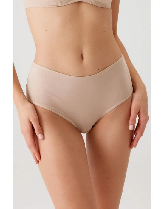 Kadın 3lü Ekonomik Paket Ten 2033 Maxi Cut Pamuklu Basic Külot