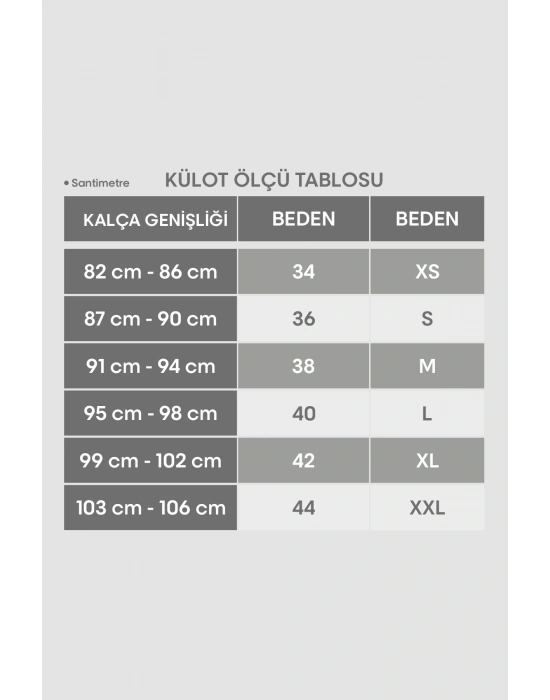 Kadın 5li Paket Siyah-beyaz-ten 2057 High Leg Classic Pamuklu Basic Külot
