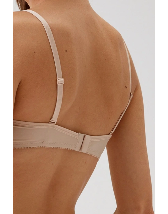 Kadın Ten 6005 Balenli Destekli Micro Sütyen