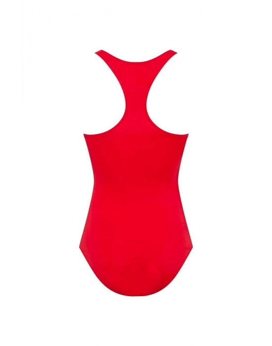 Kadın Kırmızı Yüzücü Mayo