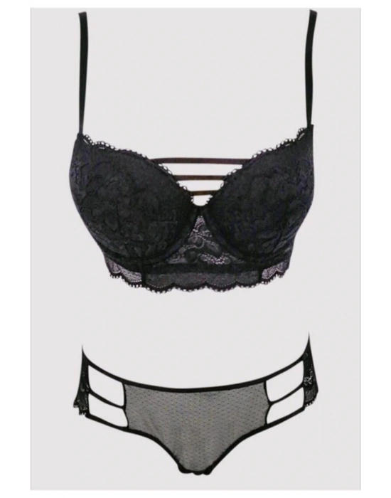 4750 Paris Balenli Boş Kap Sütyen Takımı