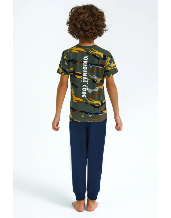 Rolypoly Infnty Haki Erkek Çocuk Pijama Takımı