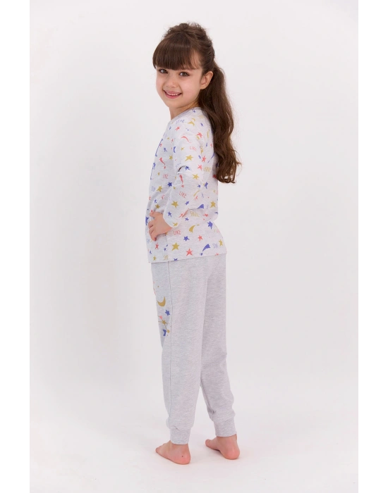 Rolypoly Shine Like A Star Karmelanj Kız Çocuk Pijama Takımı
