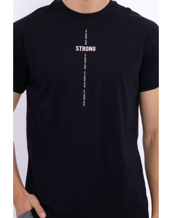 2044 Strong Siyah Erkek Bermuda Takım