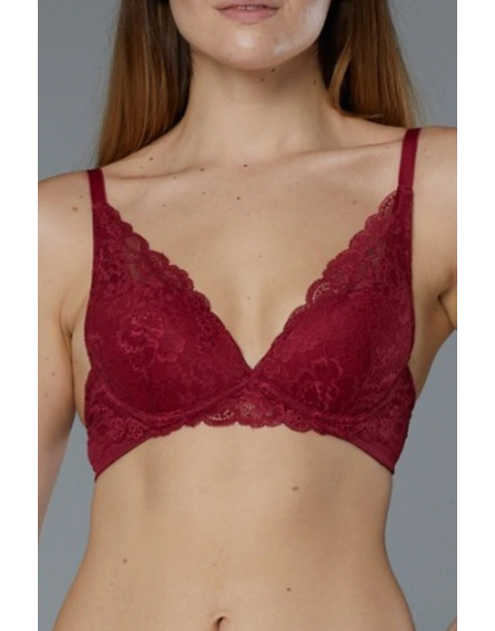 Kadın Dantelli Balenli Sütyen