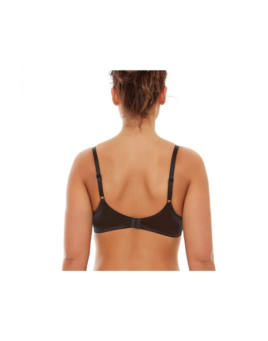 Kadın Siyah Dantel Saten Sütyen