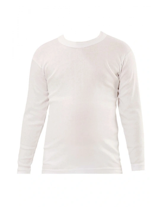 Çocuk Ekru Uzun Kollu Termal Fanila Içlik 371