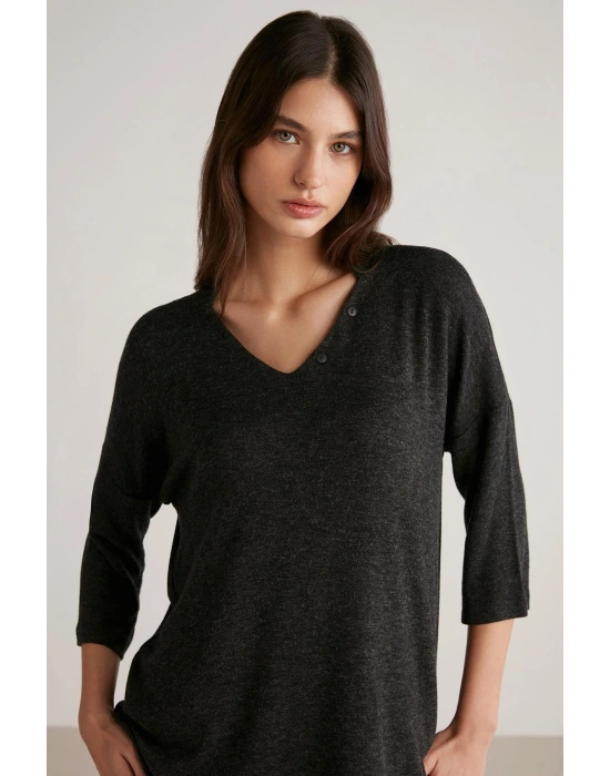 Yumuşak dokulu pijama takımı