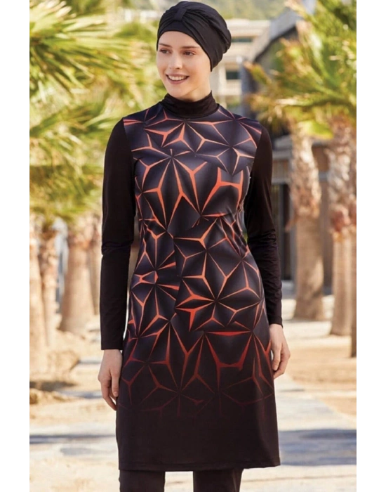 Kadın Likralı Tam Kapalı Tesettür Mayo 0484