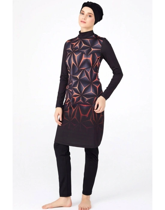 Kadın Likralı Tam Kapalı Tesettür Mayo 0484