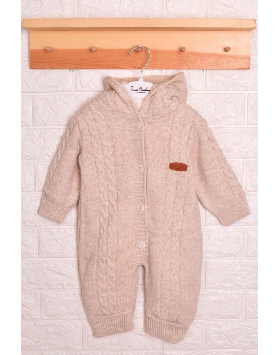 Içi Welsoftlu Triko Kışlık Bebek Tulum 302438