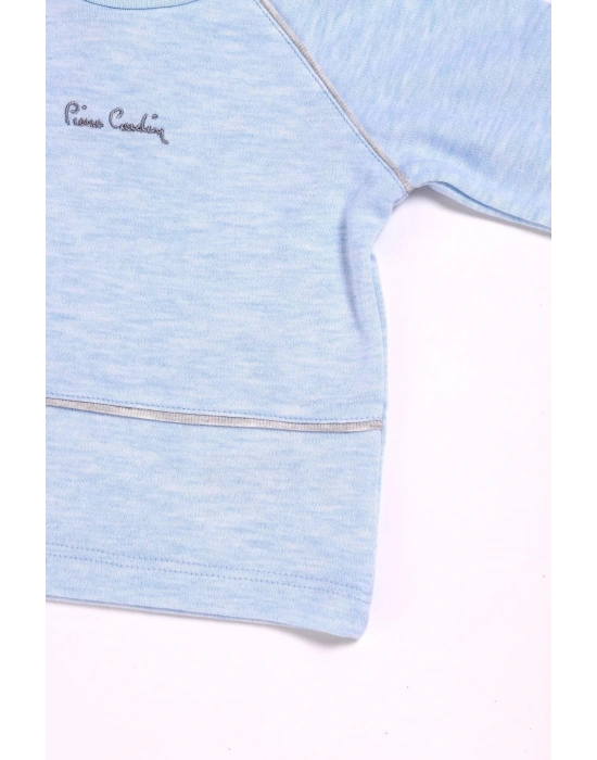 %100 Pamuk Erkek Bebek Çıtçıtlı Belden Lastikli Ikili Takım 302392