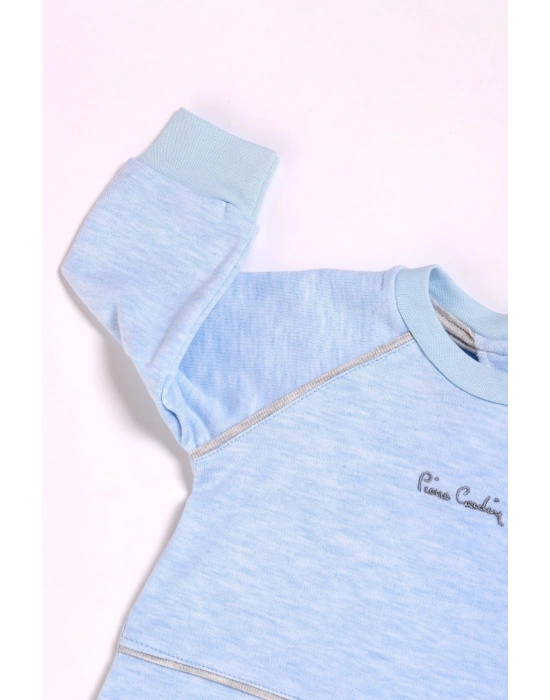 %100 Pamuk Erkek Bebek Çıtçıtlı Belden Lastikli Ikili Takım 302392