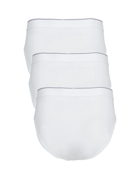 Erkek Slip 3lü Paket Tender Cotton 9672 - Beyaz