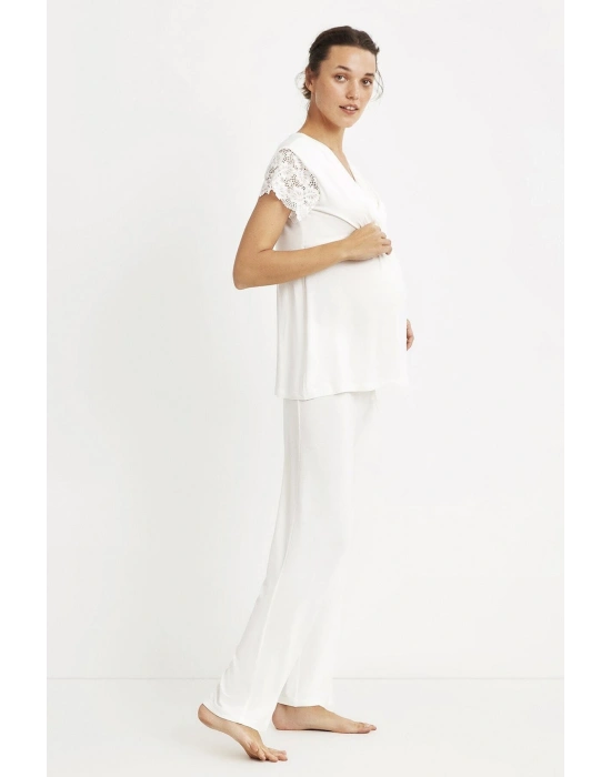 Yumuşak Dokulu Hamile Pijama Takımı